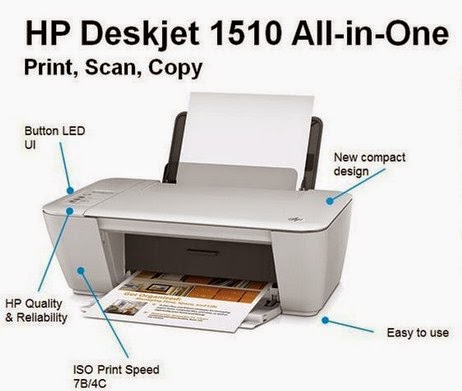 hp deskjet 1510 printer setup